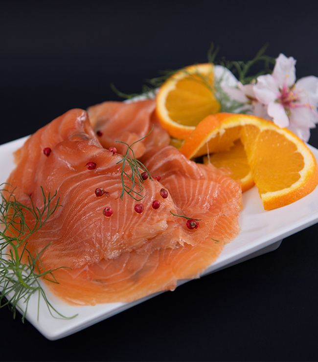 salmone affumicato norvegese