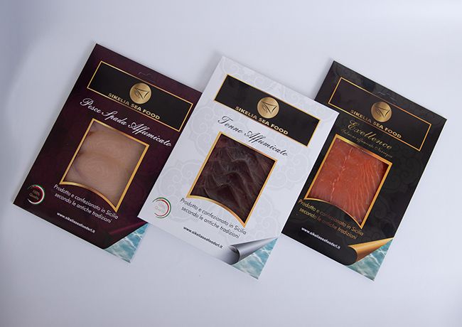 pesce affumicato a fette